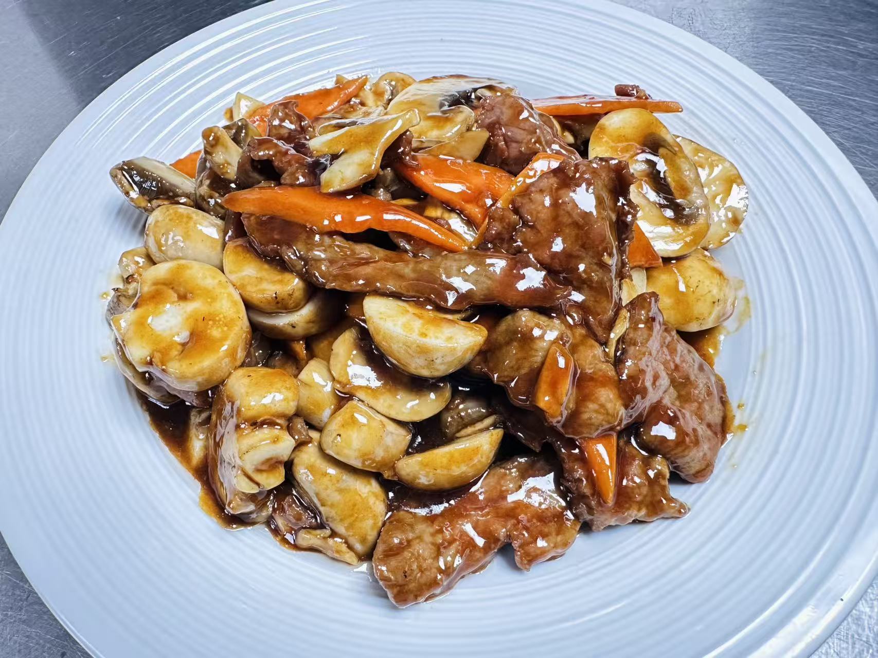 beef with  mushroom